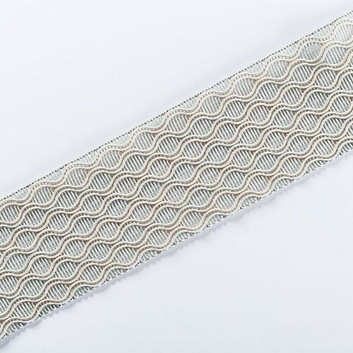 Бордюр жаккардовый 6 см 0000-357-104-010 фисташковый 