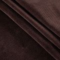 Микровельвет стрейч 008-20021 шоколадный однотонный