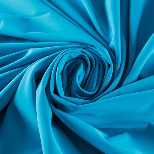 Лайкра 005-07507 лазурно-голубой однотонный