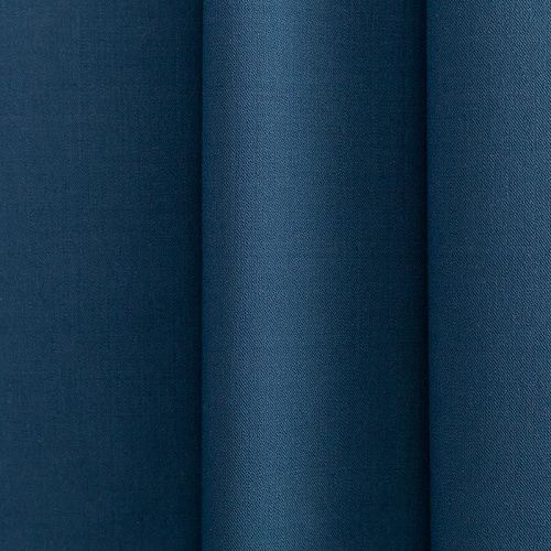 Ткань костюмная К08-450 серо-синий однотонный