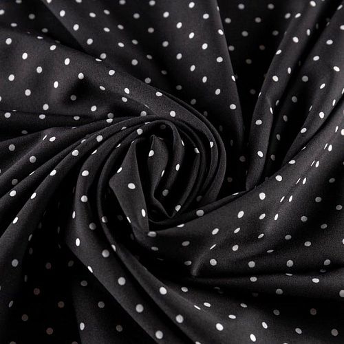 Вискоза "Лоренцо" К33-259 черный принтованный