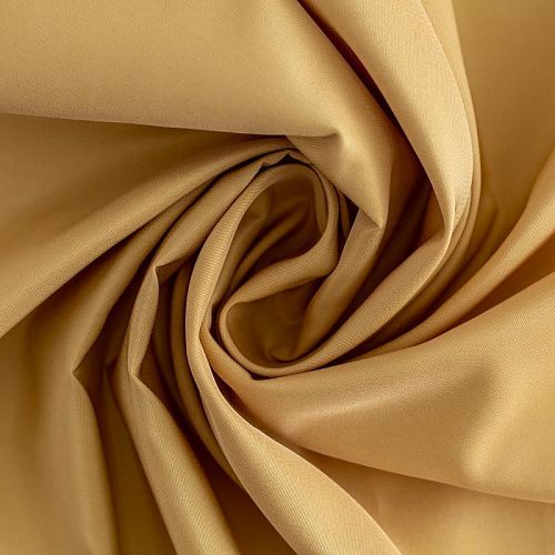 Ткань портьерная тафта h-290 см Т236-02-79 песочно-золотистый однотонный