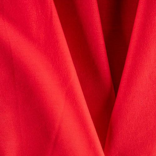 Хлопок-вуаль К28-413 красный однотонный