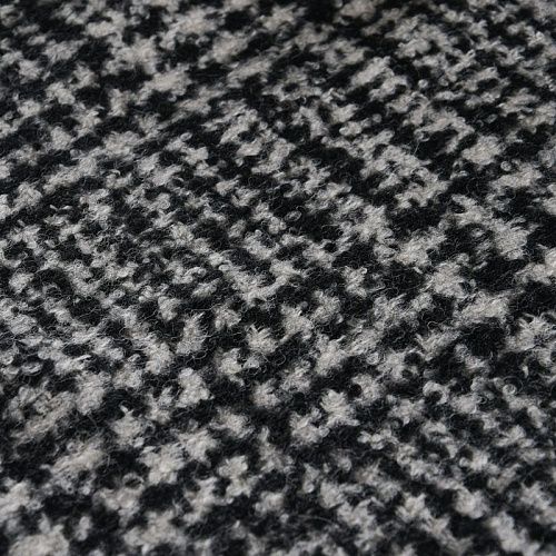 Ткань пальтовая 040-11979 серо-черный