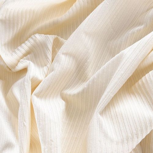 Вельвет стрейч 008-11897 молочный однотонный