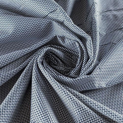 Хлопок К29-082 белый принтованный