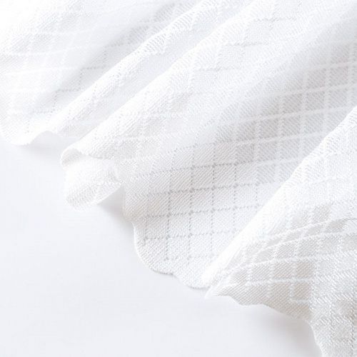 Тюль жаккардовый h-290 см 02-01-09080 молочный