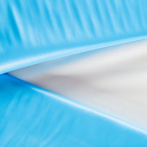 Экокожа К14-563 голубой однотонный