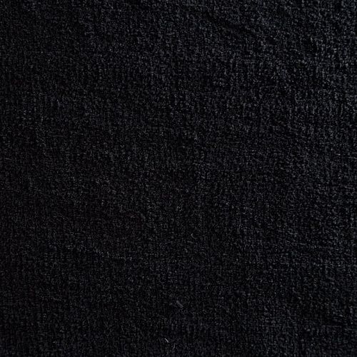 Флис-мех 061-09176 черный однотонный