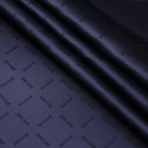 Ткань подкладочная Cavalli 045-16712 черный жаккардовый