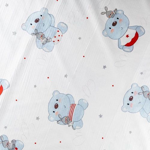 Перкаль ш.275 см К28-245 белый принтованный