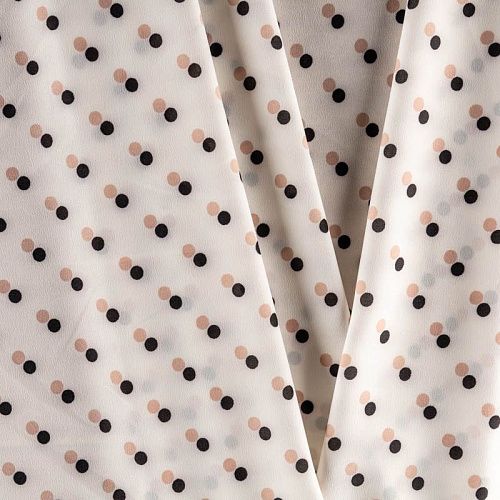 Вискоза "Лоренцо" К33-193 белый принтованный