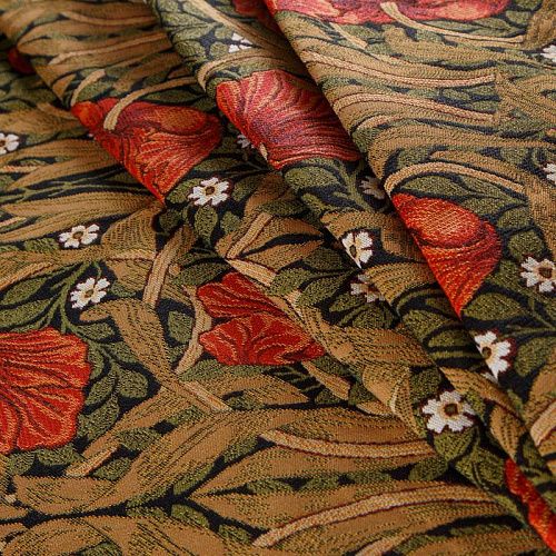 Гобелен У. Моррис Первоцветы 22-02-15842 красный