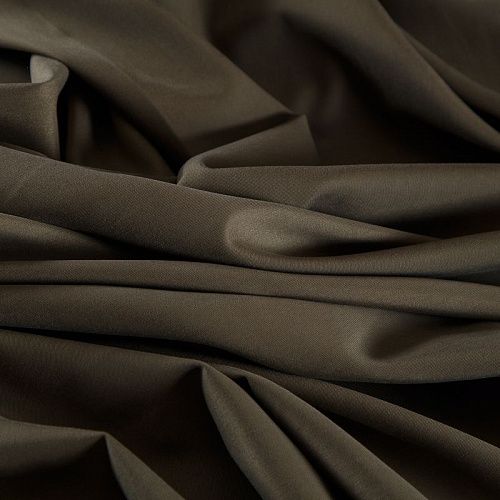 Купро стрейч 009-18957 хаки однотонный