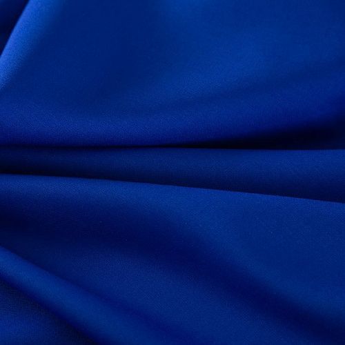 Ткань костюмная Versace 025-19262 васильковый однотонный