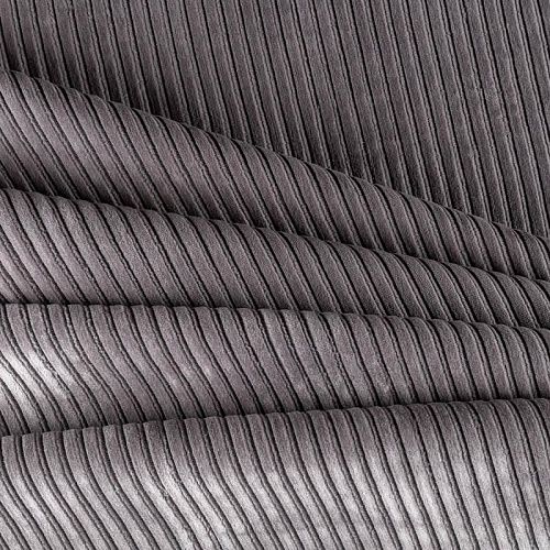 Вельвет К30-067 темно-серый однотонный