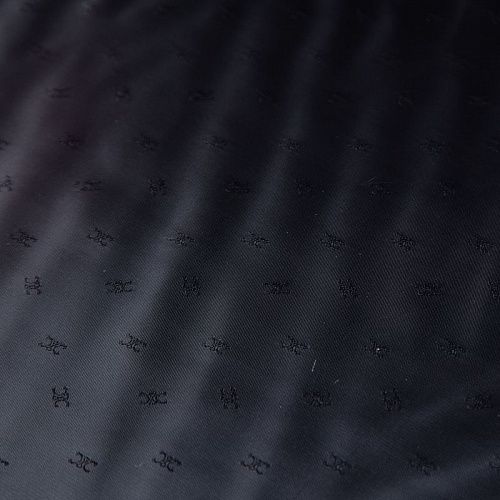 Ткань подкладочная 045-20864 черный жаккардовый