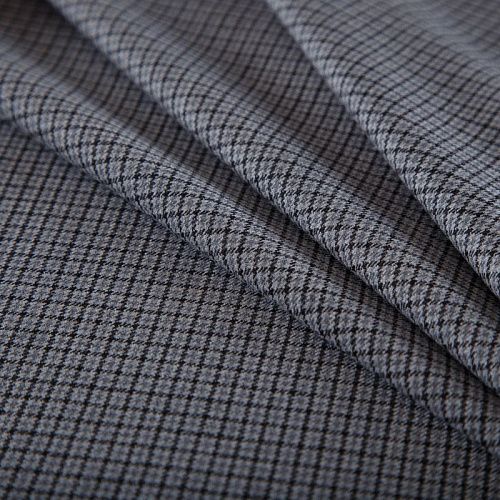 Шерсть костюмная стрейч Michael Kors 025-16296 серый принтованный