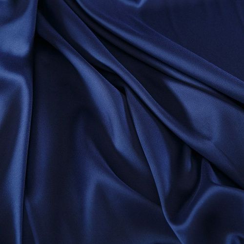 Ткань подкладочная 045-16919 синий однотонный