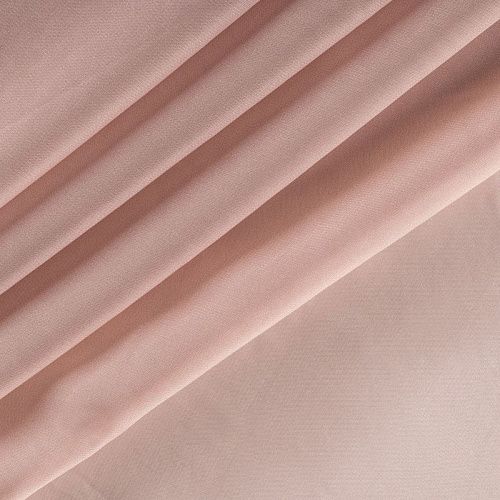 Шифон К33-884 пудровый однотонный