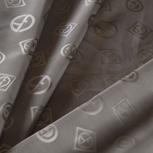 Ткань плащевая Armani 042-16568 темное-серебро