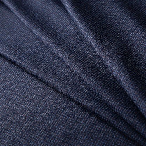 Ткань костюмная 025-19954 черно-синий