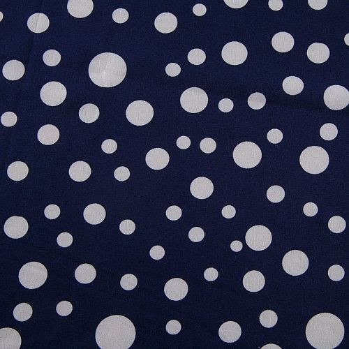 Вискоза "Лоренцо" стрейч 036-17632 сапфировый принтованный