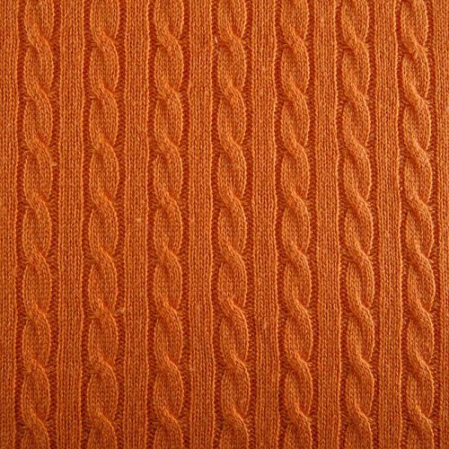 Трикотаж вязаный 056-16671 апельсиновый