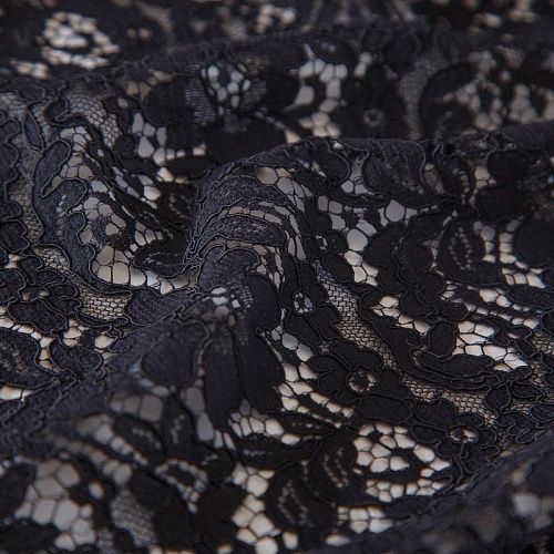 Гипюр 012-16486 черный